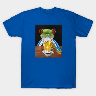 "Cheers" - Frogs After Five collection T-Shirt